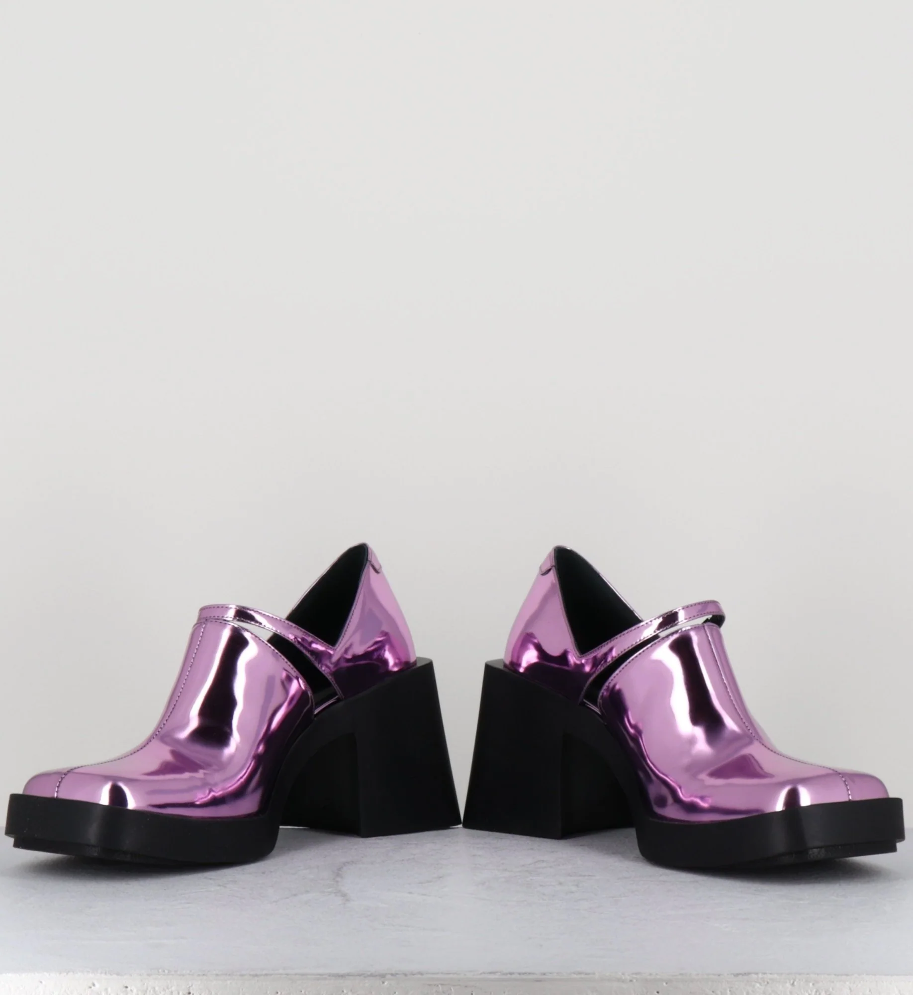 90s Mary-Jane miroir rose - KIM METALLIC PINK – Image 8