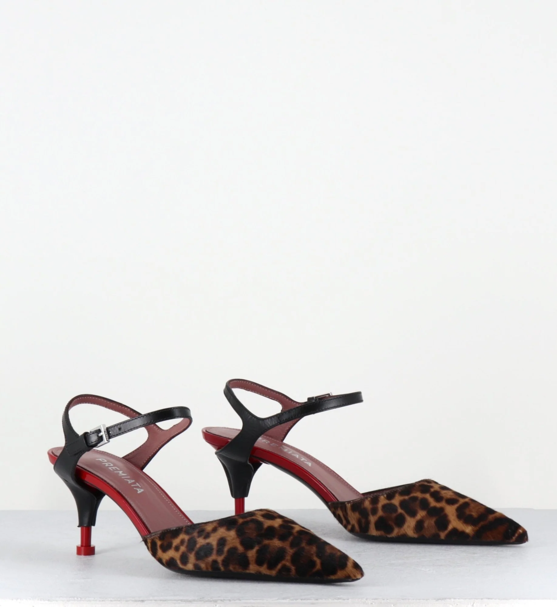 Escarpins bout pointu petit talon pony leopard - M7013 LEO MIELE – Image 7