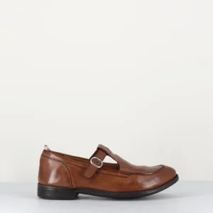 Chaussures Mary-Jane en cuir marron - LEX535 SUGHERO