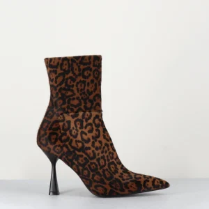 Boots bout pointu leopard - ASIA PONY
