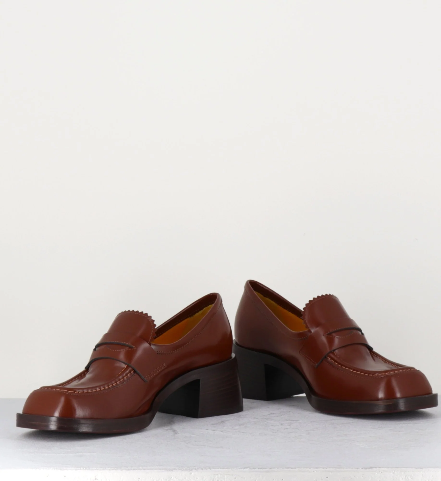 Mocassins en cuir marron - R271M MOUSSE CUOIO – Image 6