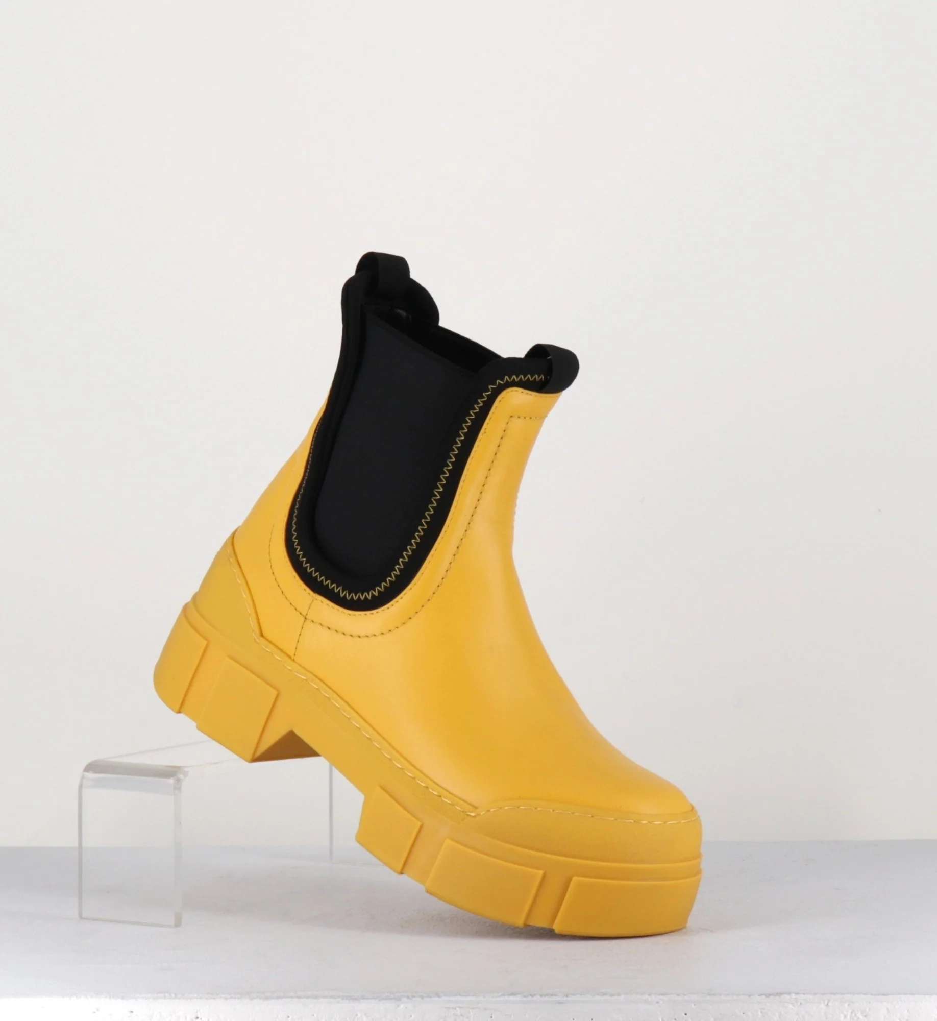 Boots chelsea en cuir jaune - 1B4712D YELLOW – Image 5