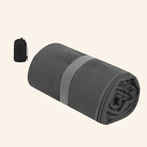 Serviette 130x80 ultra-absorbante compacte en RPET Drysel