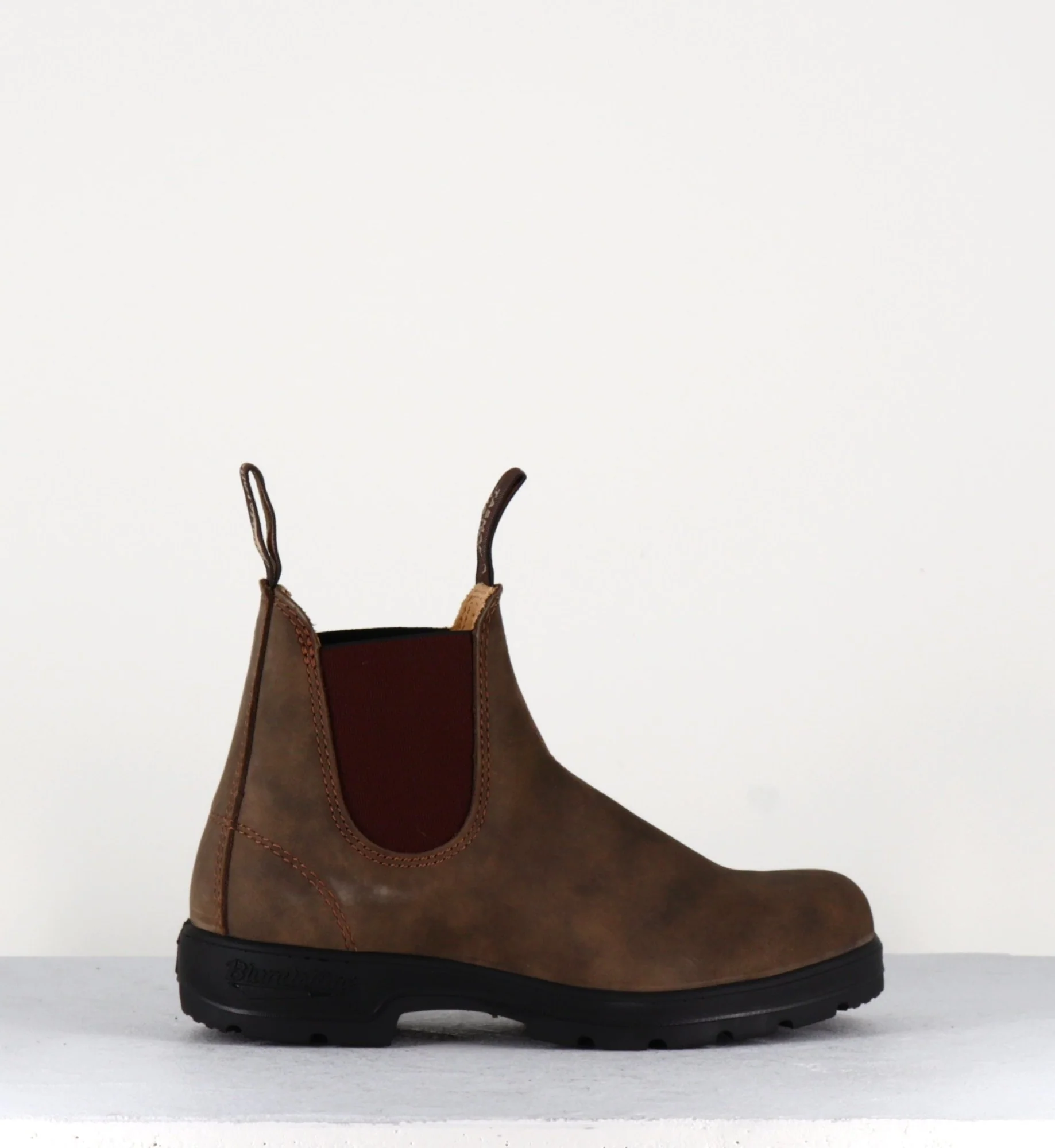 Classic Chelsea Boots cuir nubuck marron - 585 RUSTIC BROWN