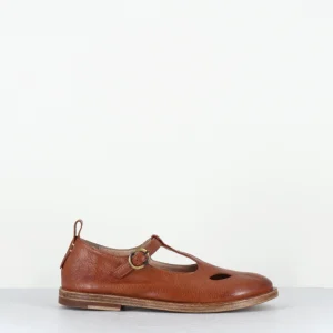 Chaussures mary-jane en cuir camel - MONI KENYA BRIAR