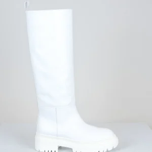 Botte en cuir blanc - LDO013 WHITE