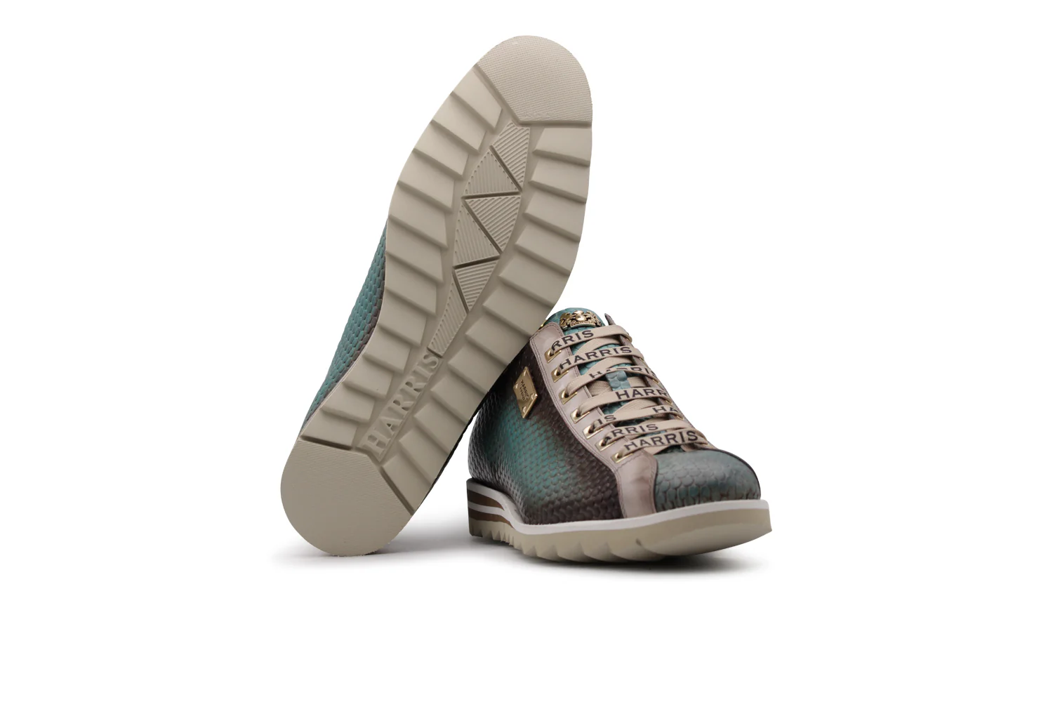 Sneaker en cuir ombré à la main – Image 4