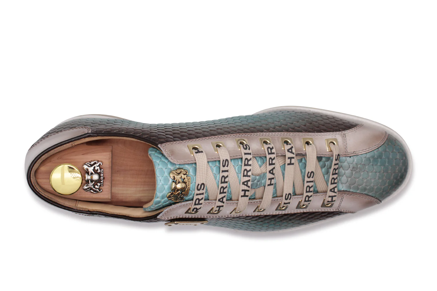 Sneaker en cuir ombré à la main – Image 3