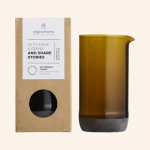 Carafe à eau en verre recyclé 430ml Gervane