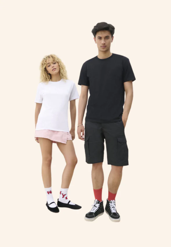 T-shirt unisexe en coton recyclé 130g Emyrel – Image 8