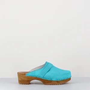 Sabots flexibles effet poulain bleu turquoise - COMPLICE PONY TURQUOISE