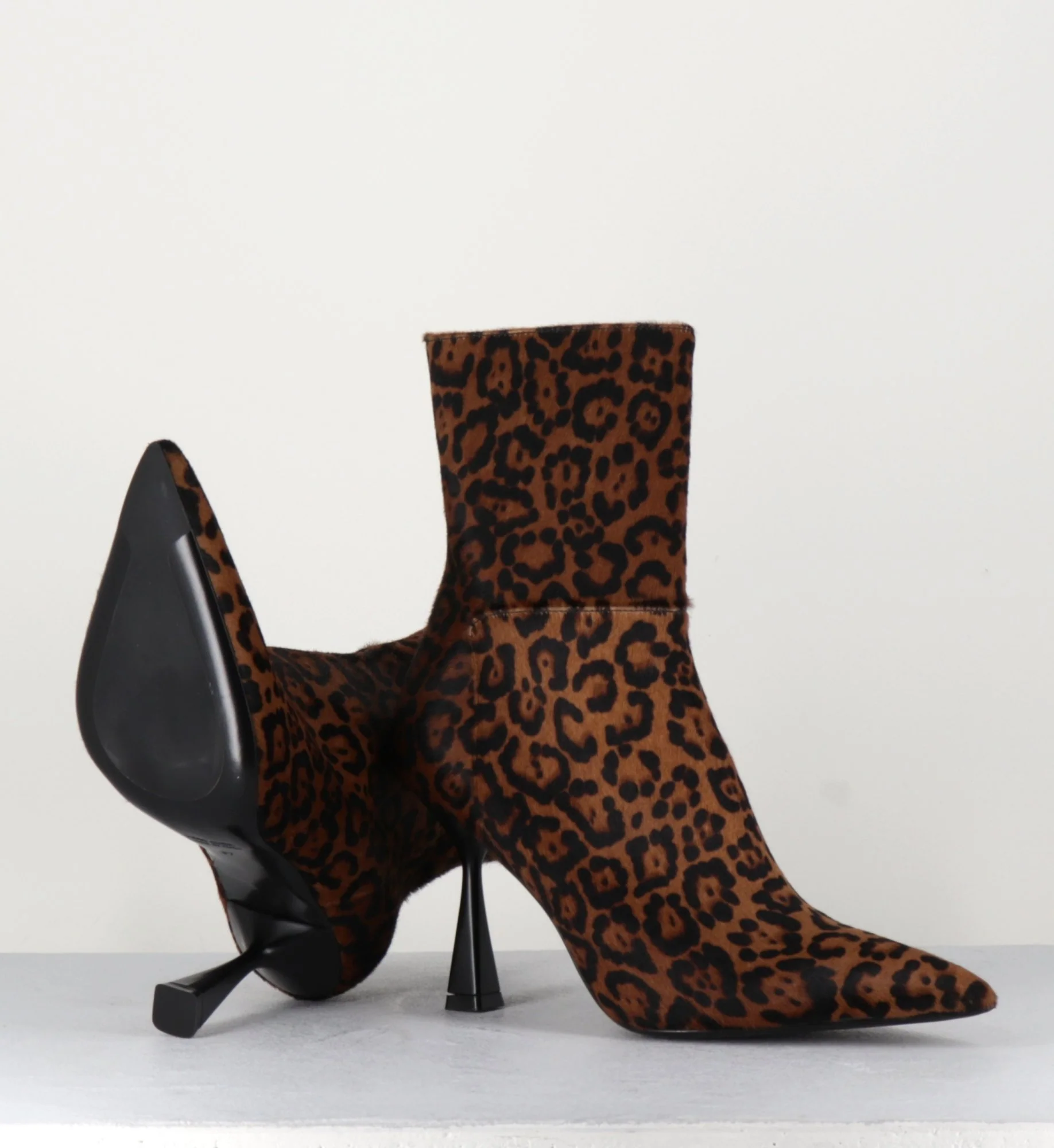 Boots bout pointu leopard - ASIA PONY – Image 9