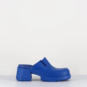 90s blue rubber clogs - BLISSA BLUE MULES
