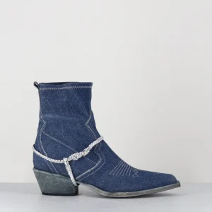 Santiags en jean - TALO JEANS LAVATO