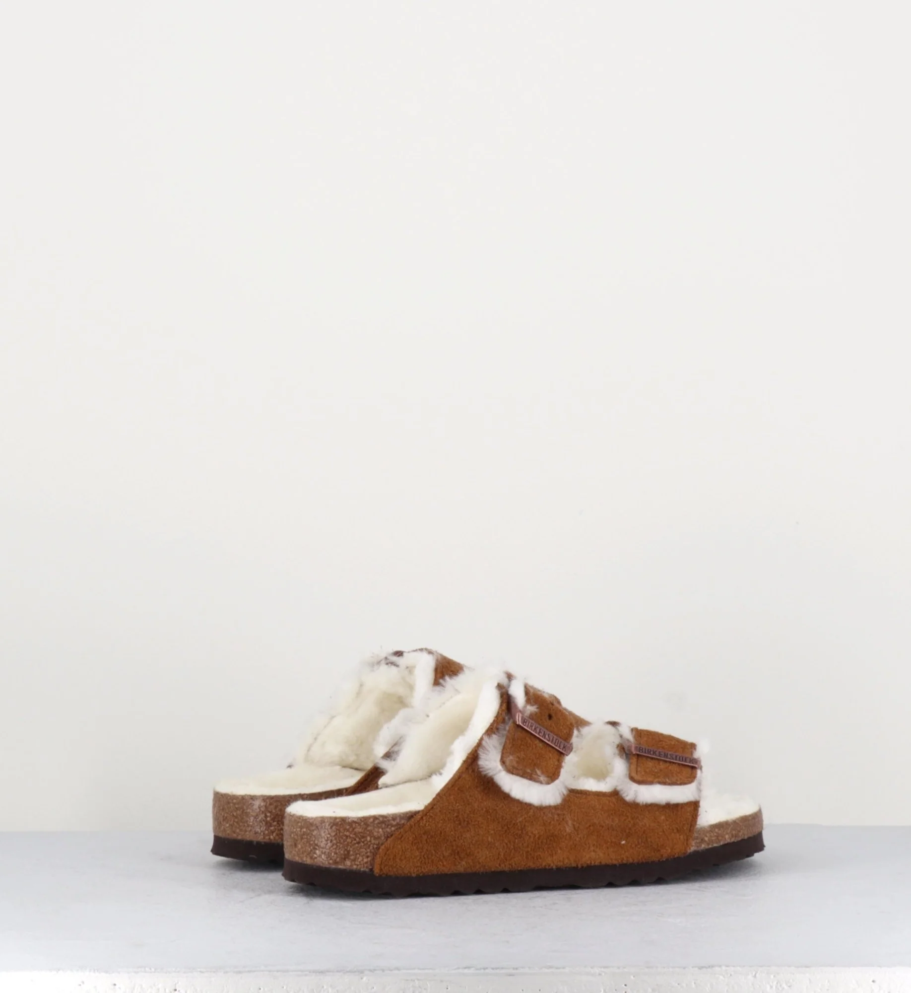 ARIZONA CAMEL FOURRÉE SHEARLING MINK – Image 4
