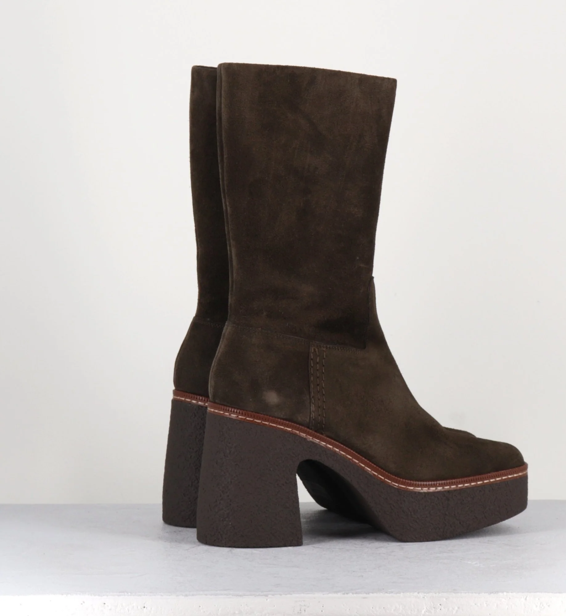 70s Platforms Boots - CARLA21 HIGH FANGO – Image 6