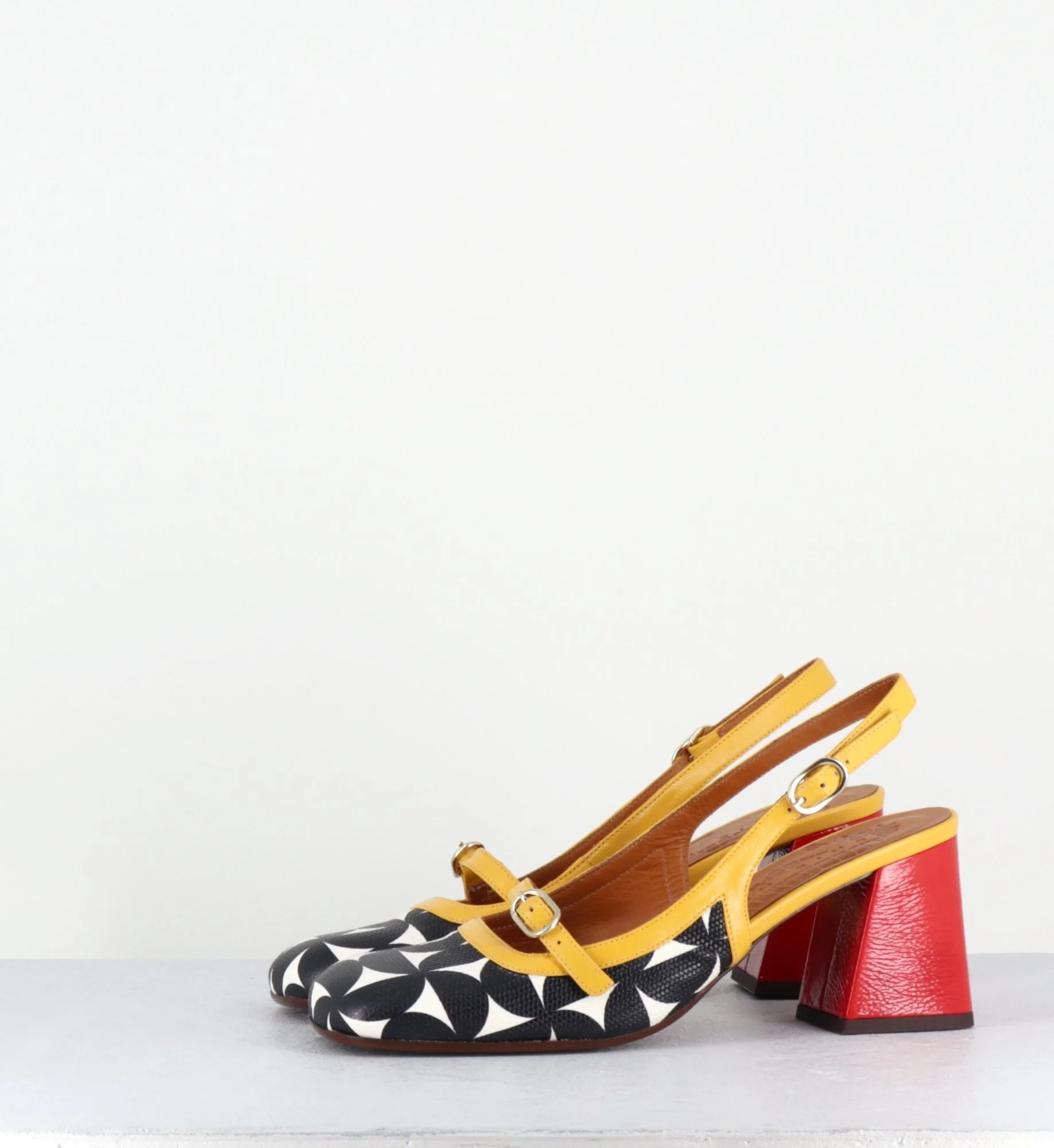 Babies slingback motif psychédélique talon rouge - SUNAMI SOFTY SUN – Image 7