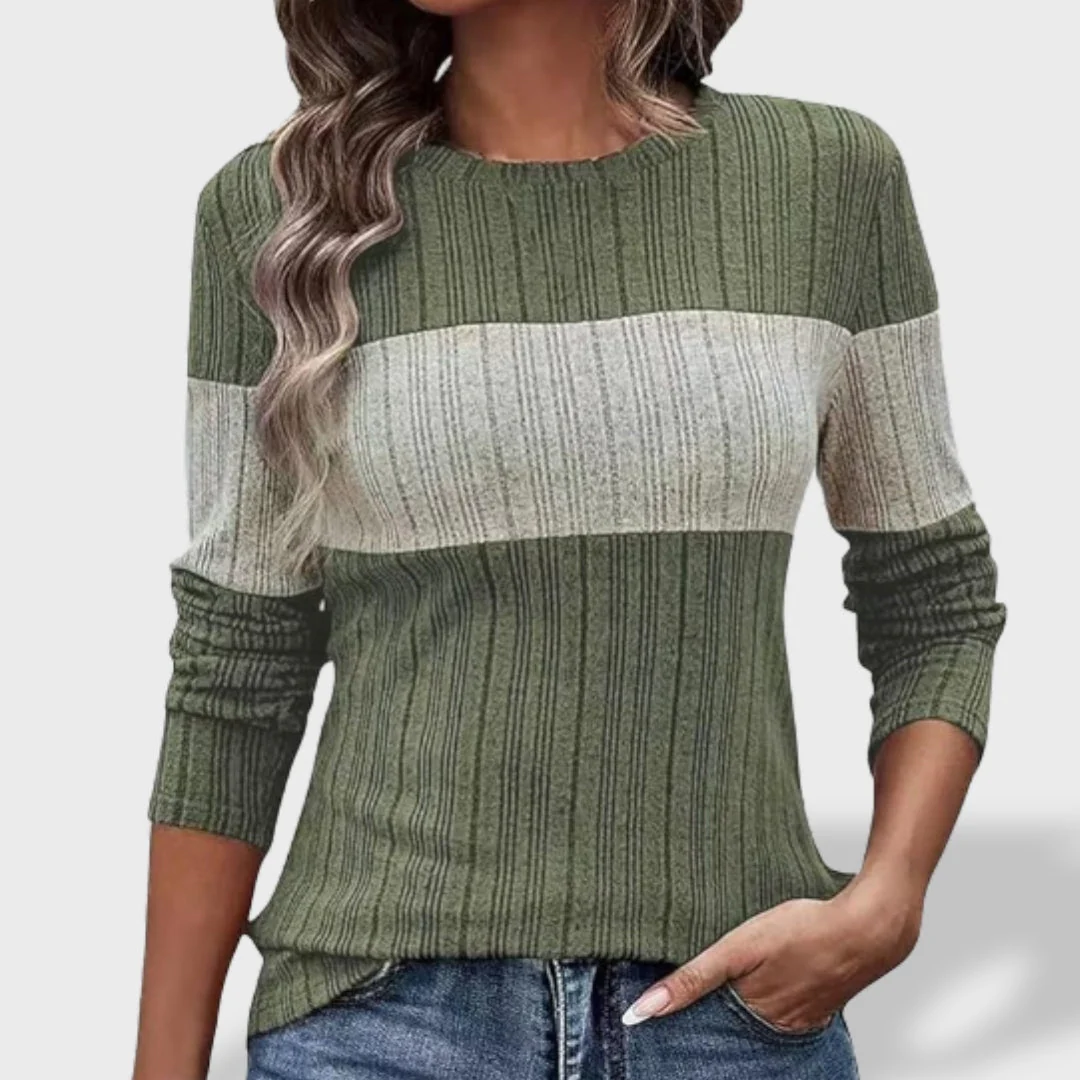 Pull Décontracté en Maille pour Femme Jade – Image 9