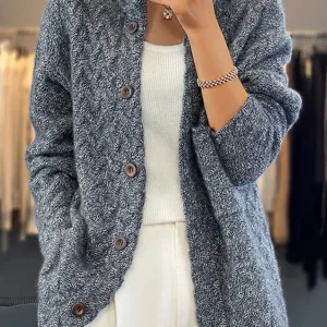 Gilet Tricoté Chic pour Femme Lydia