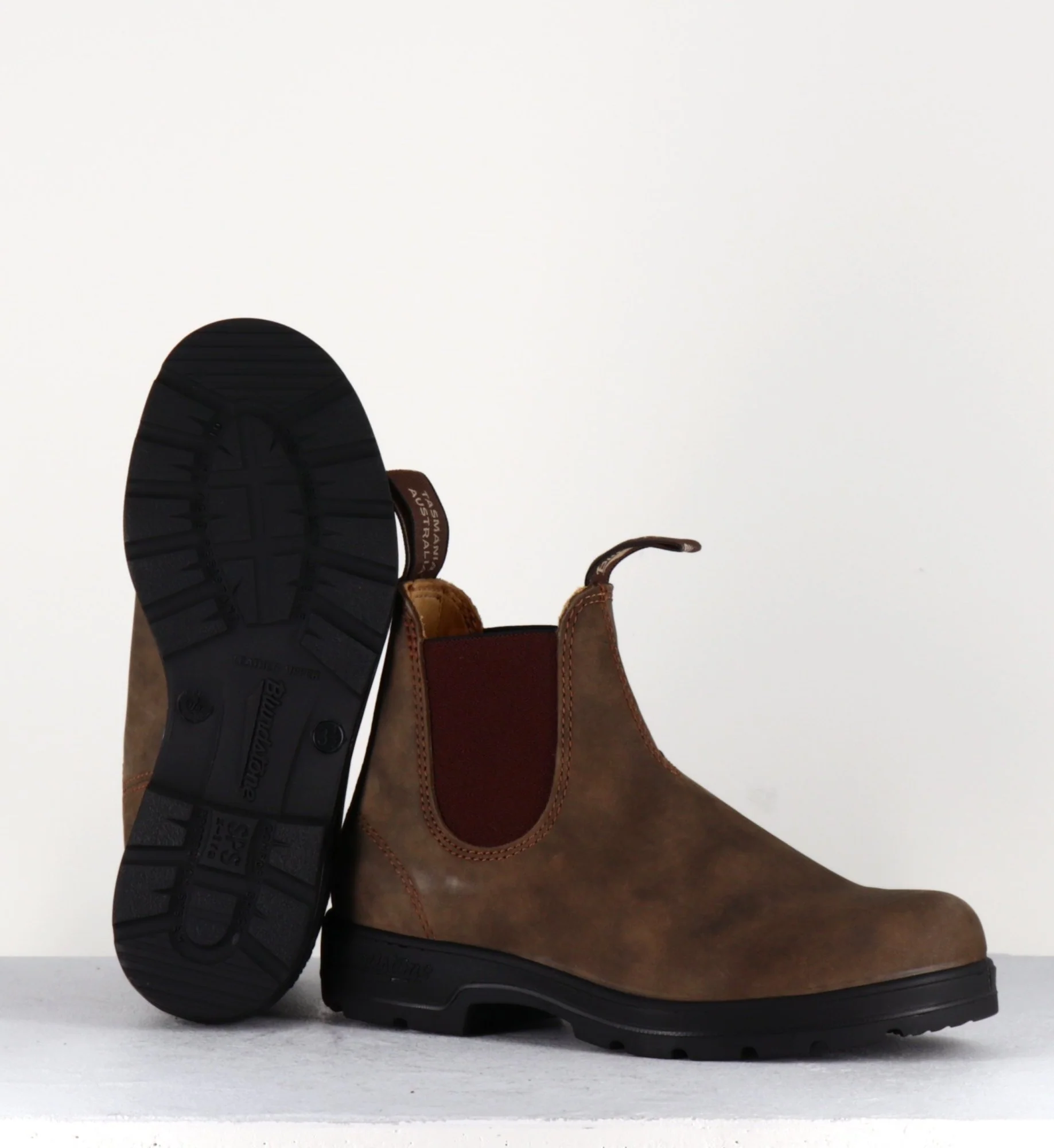 Classic Chelsea Boots cuir nubuck marron - 585 RUSTIC BROWN – Image 5