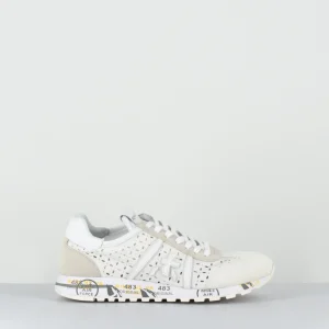 Sneakers légères toile beige ajourée - LUCYD 6669