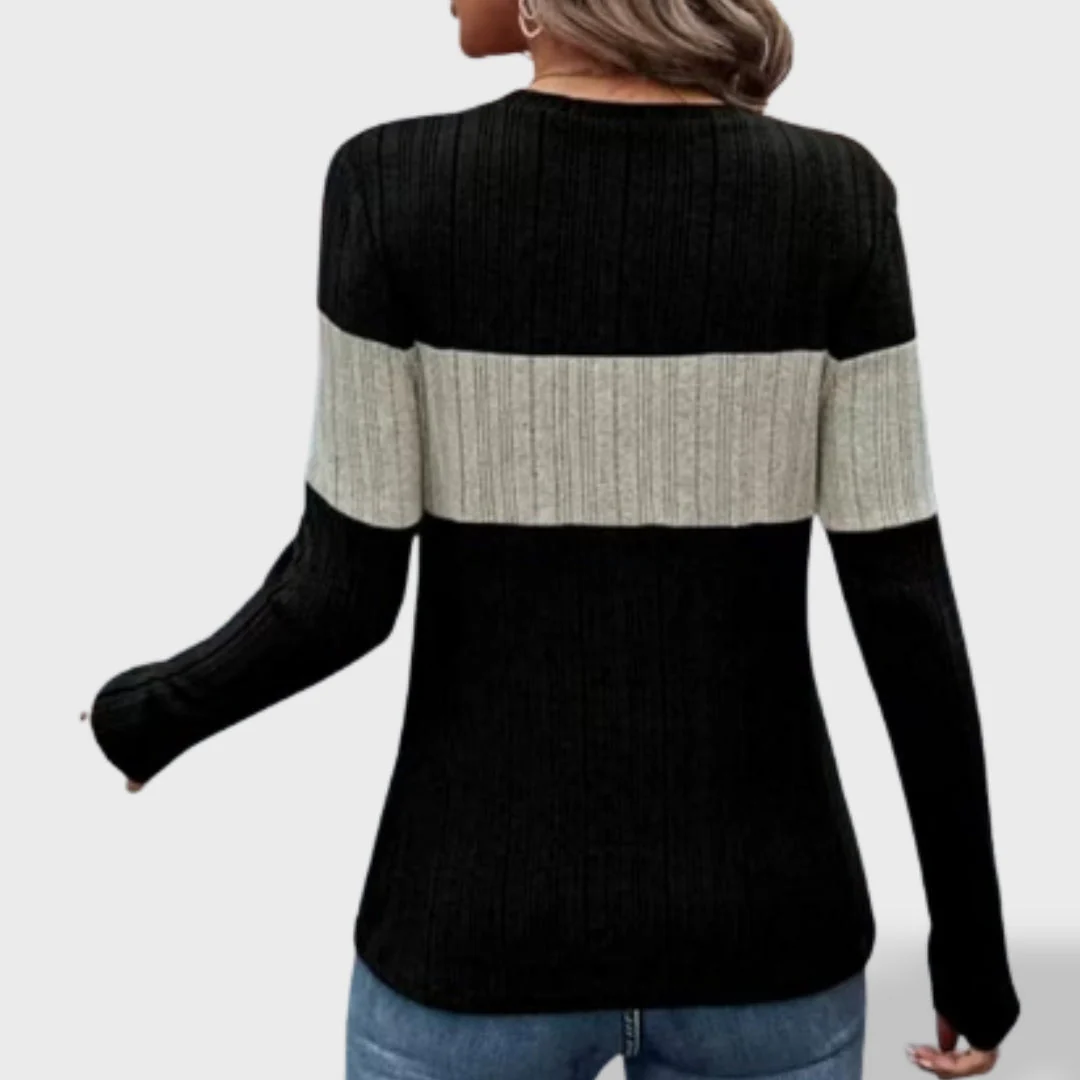 Pull Décontracté en Maille pour Femme Jade – Image 5