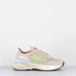 Sneakers semelle épaisse imprimé animalier - MOERUND 7464