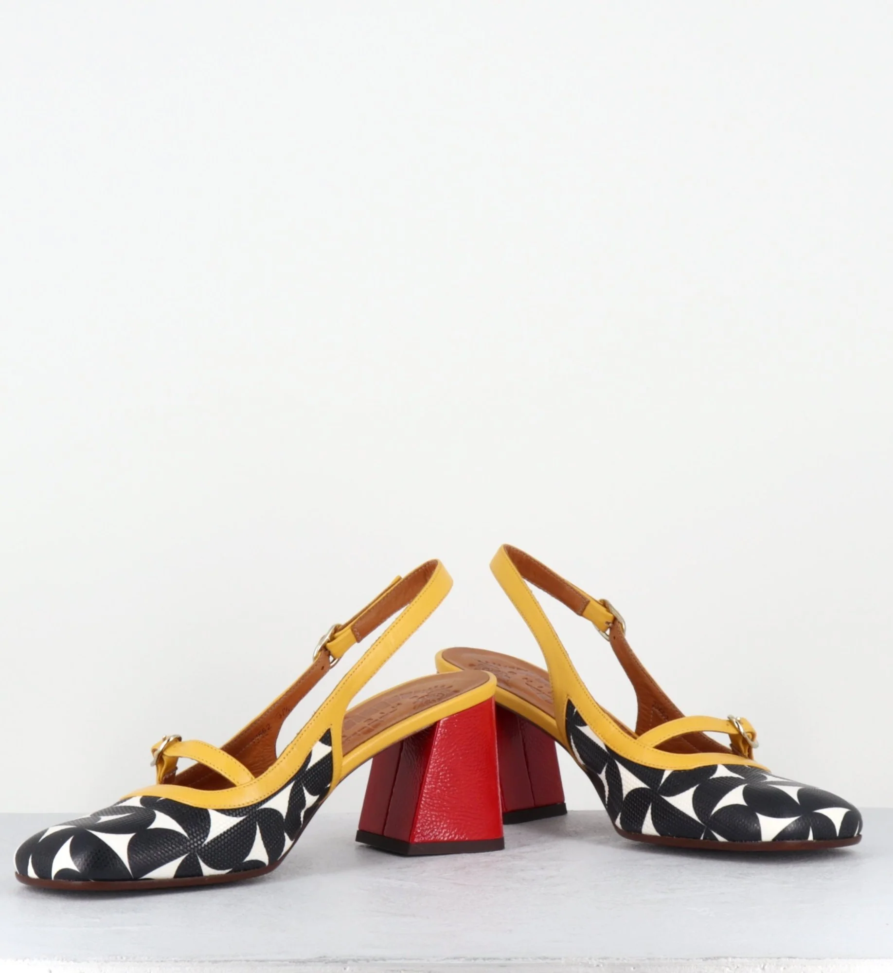 Babies slingback motif psychédélique talon rouge - SUNAMI SOFTY SUN – Image 9
