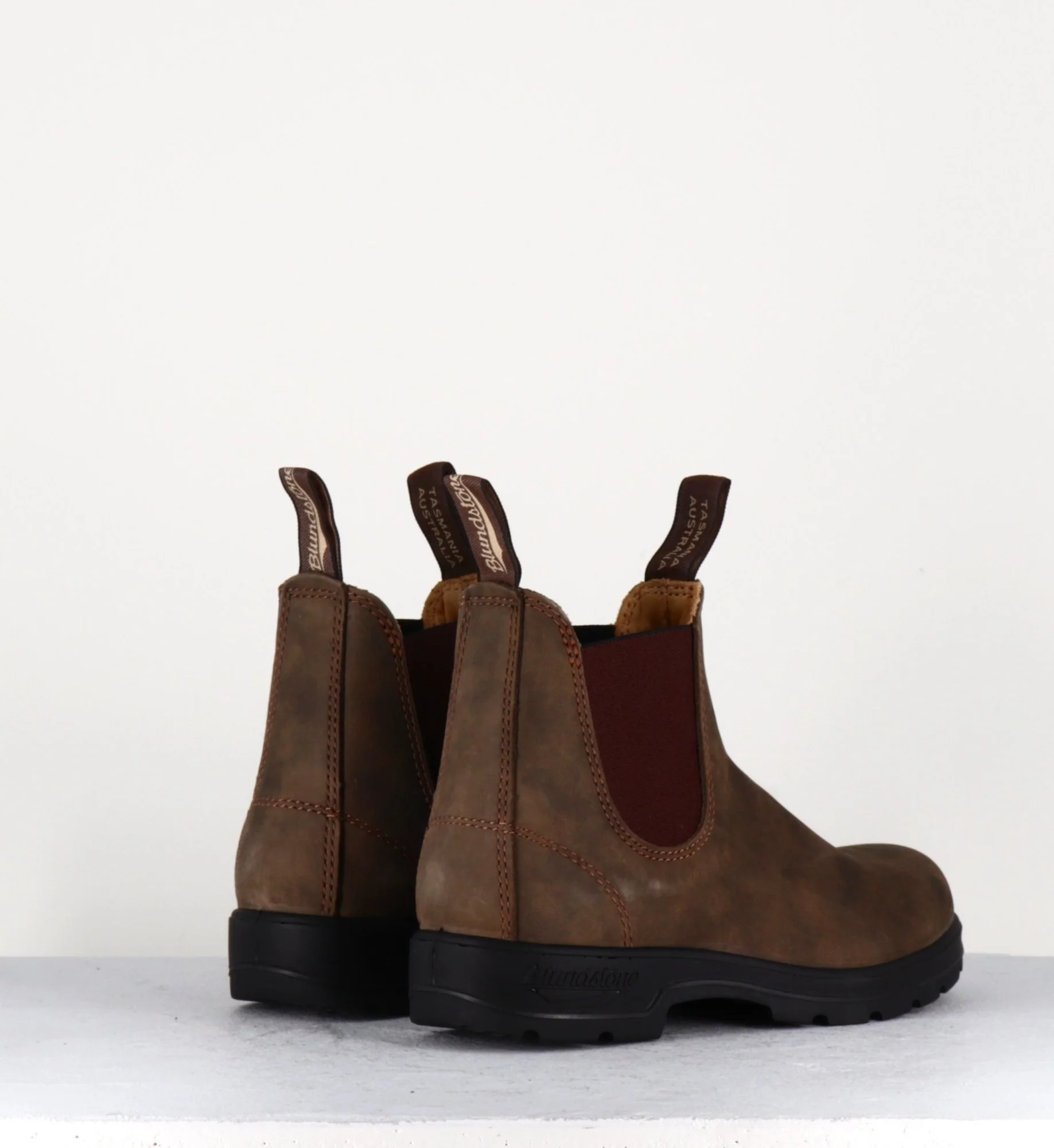 Classic Chelsea Boots cuir nubuck marron - 585 RUSTIC BROWN – Image 4