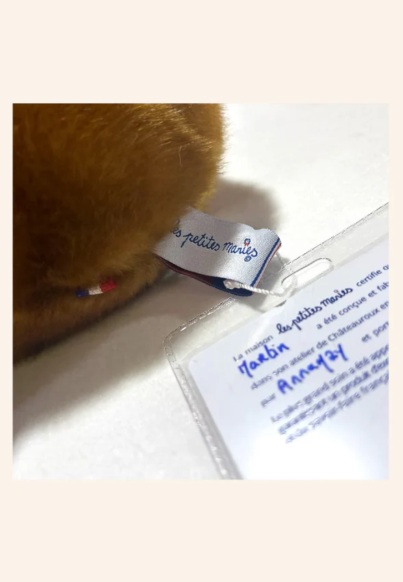 Peluche Ours MARTIN 30cm – Image 7