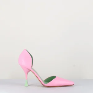 Escarpins en cuir rose 90s - HOLLY CRIS PINK