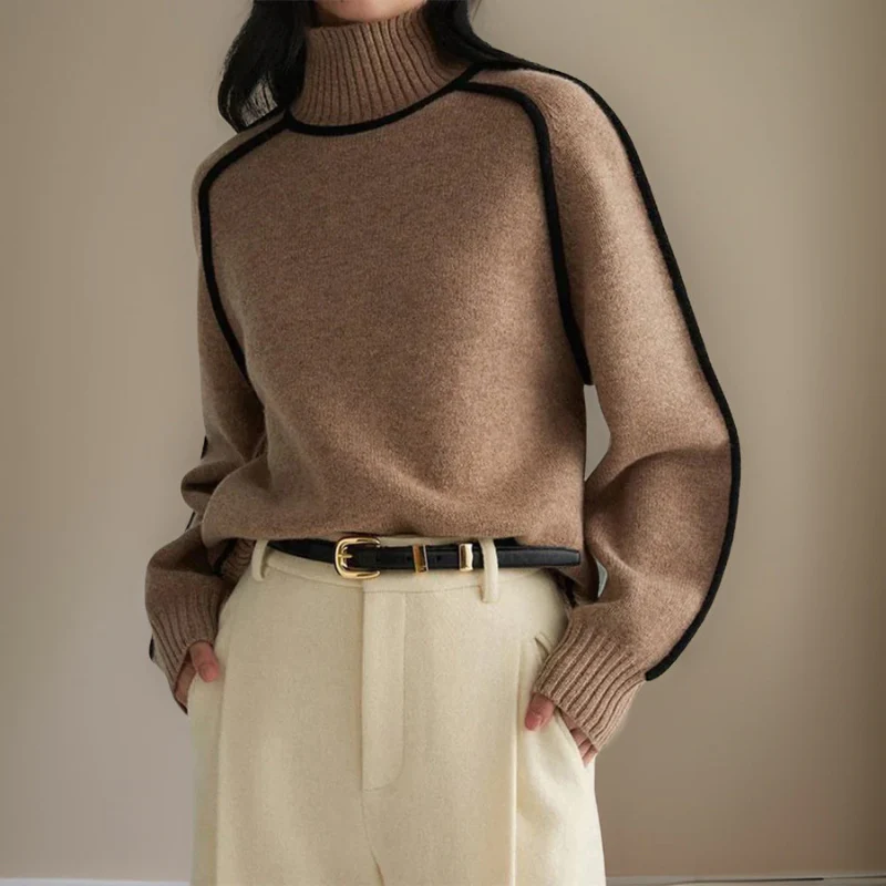 Pull à Col Roulé pour Femme Heidi – Image 3