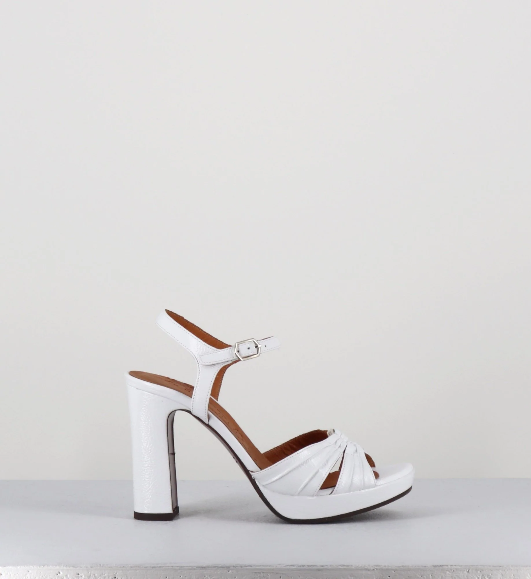 Sandales talon haut naplak blanc - CHIVA FERRARI BLANCO