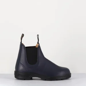Classic Chelsea Boots cuir mate bleu marine - 2246 NAVY PERI
