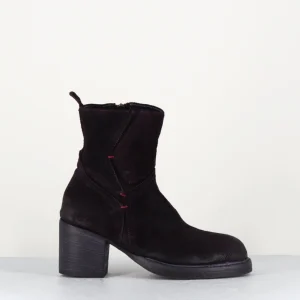 Boots en daim violet - KPATC5426 MELANZAN