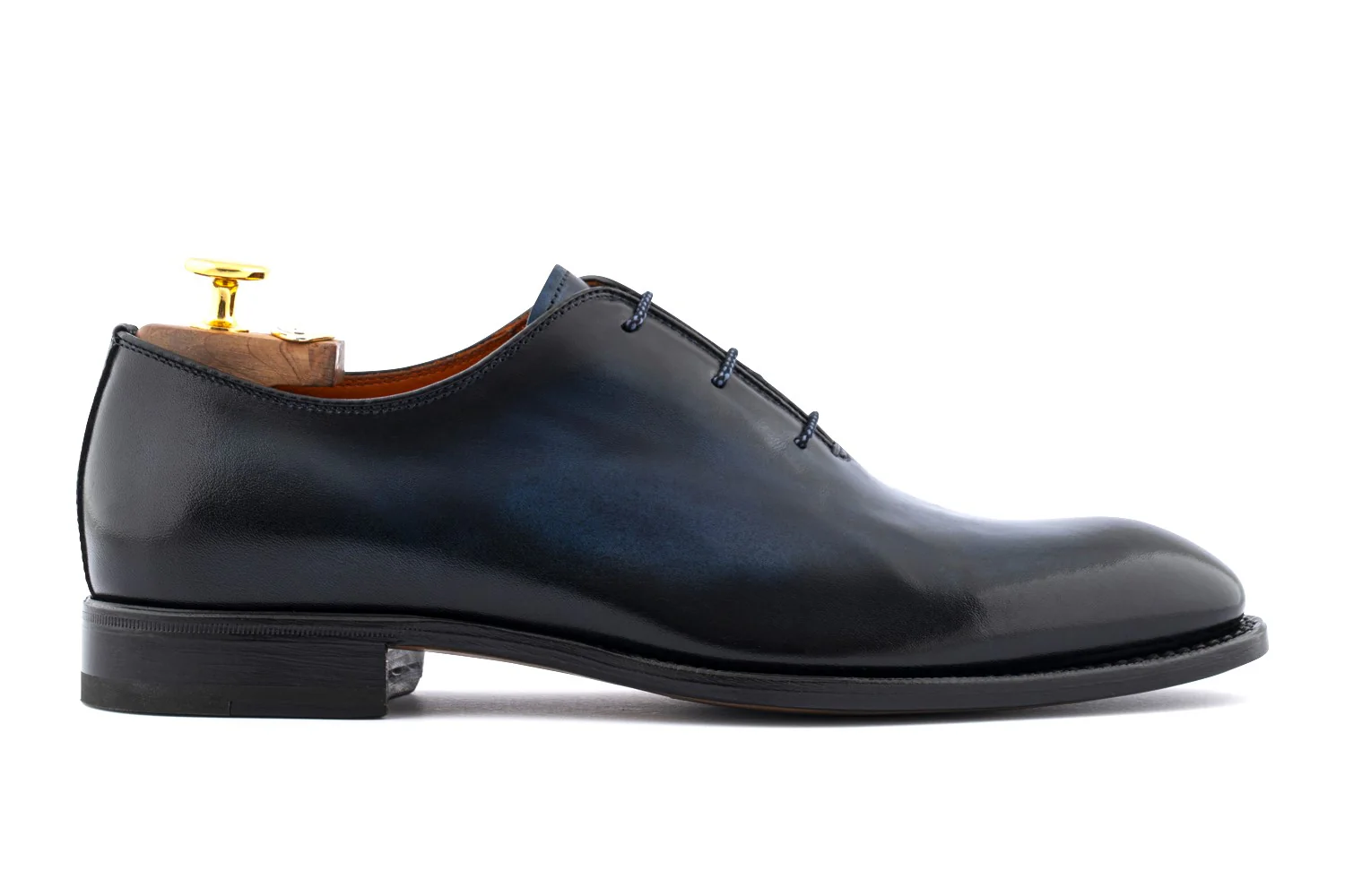 Richelieus lisses peints à la main