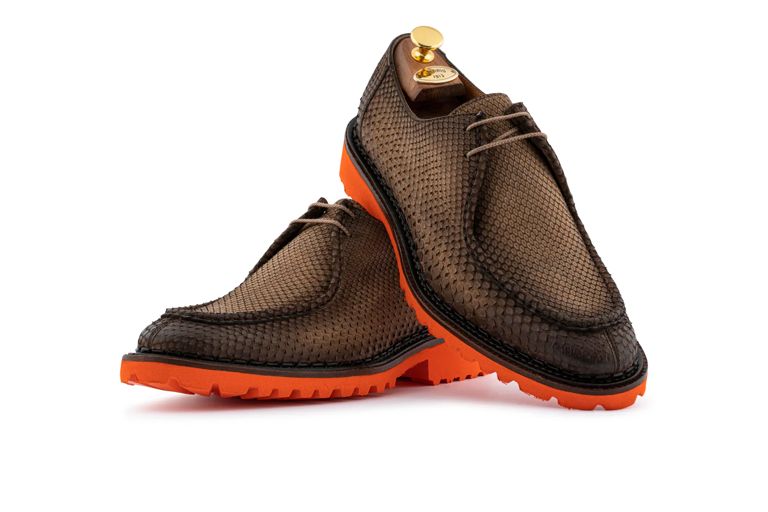 Lacets en python avec couture main – Image 3