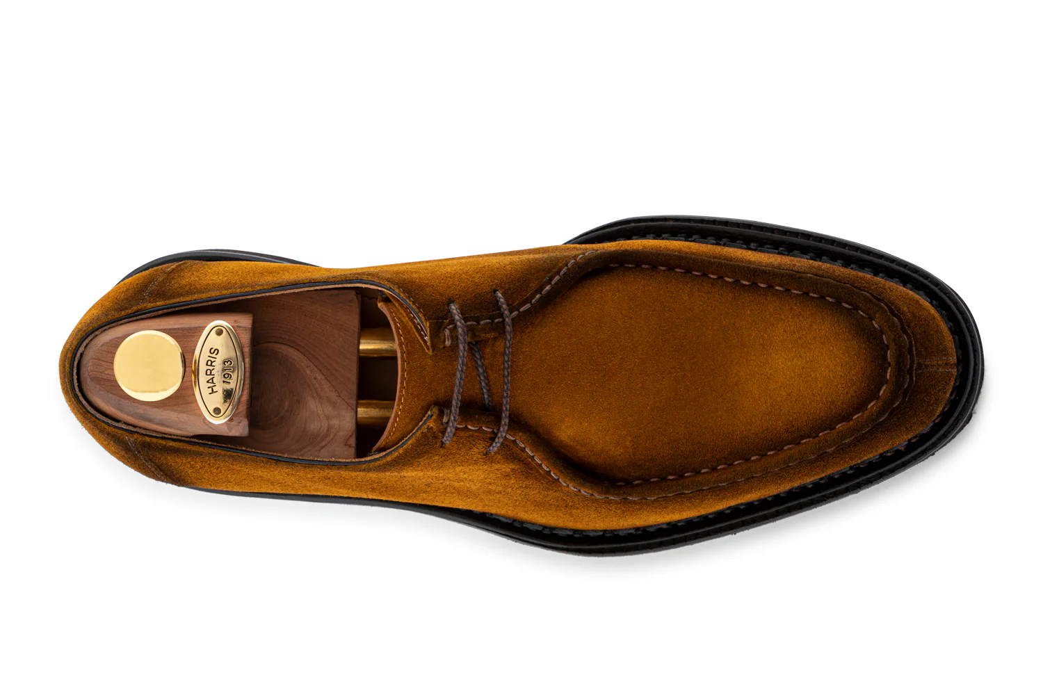 Lacets en daim avec coutures à la main – Image 4