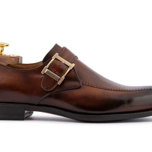 Monofbbbia en cuir peint à la main avec couture à la main