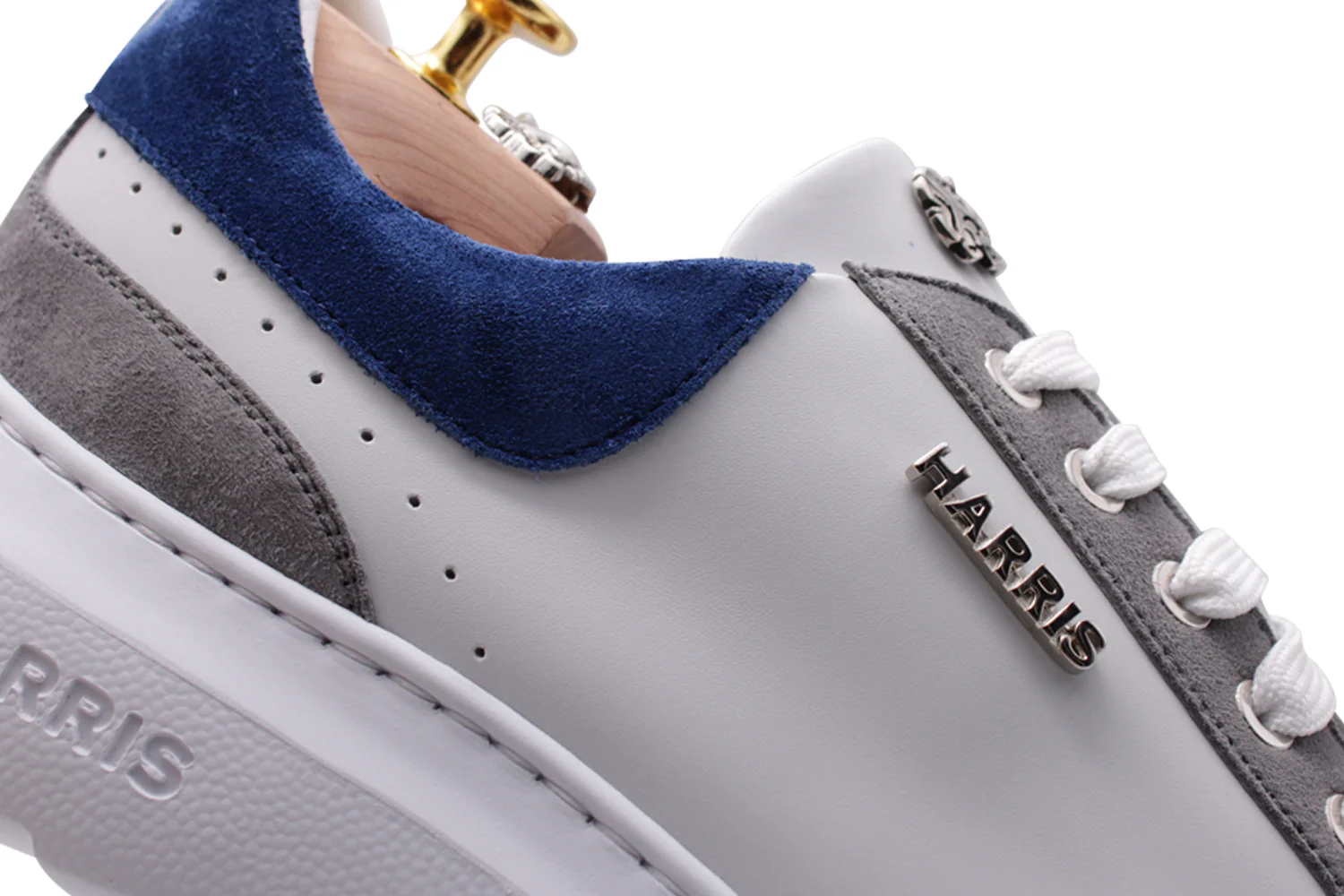 Baskets en cuir et en daim – Image 4