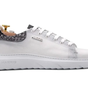 Baskets en cuir souple