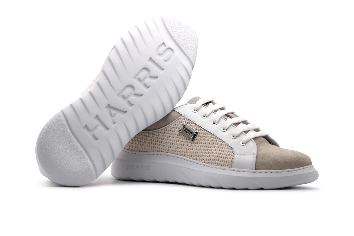 Baskets en toile et en daim – Image 2