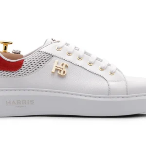 Baskets en cuir souple