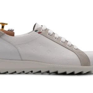 Sneaker en cuir imprimé