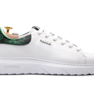 Baskets en cuir souple