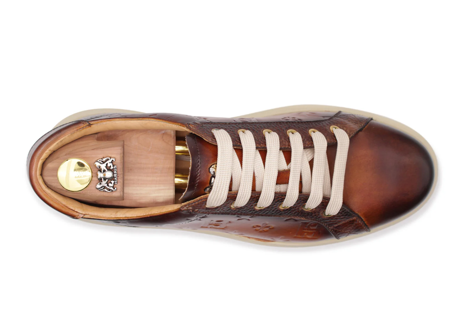 Baskets en cuir peint à la main – Image 4