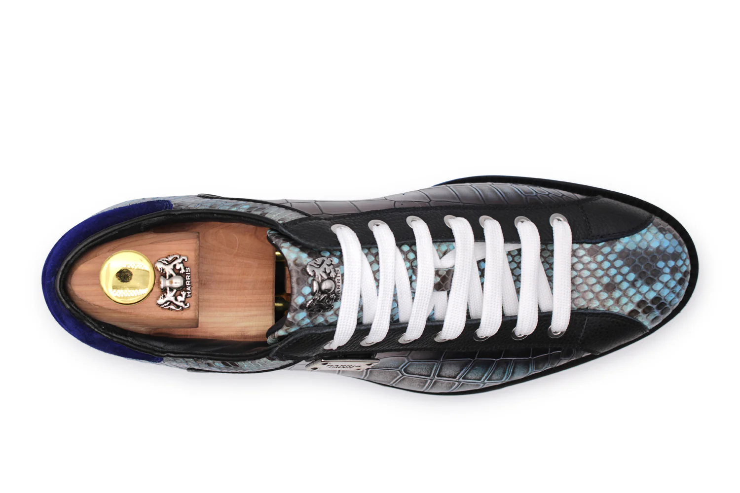 Baskets Python et effet de crocodile – Image 4