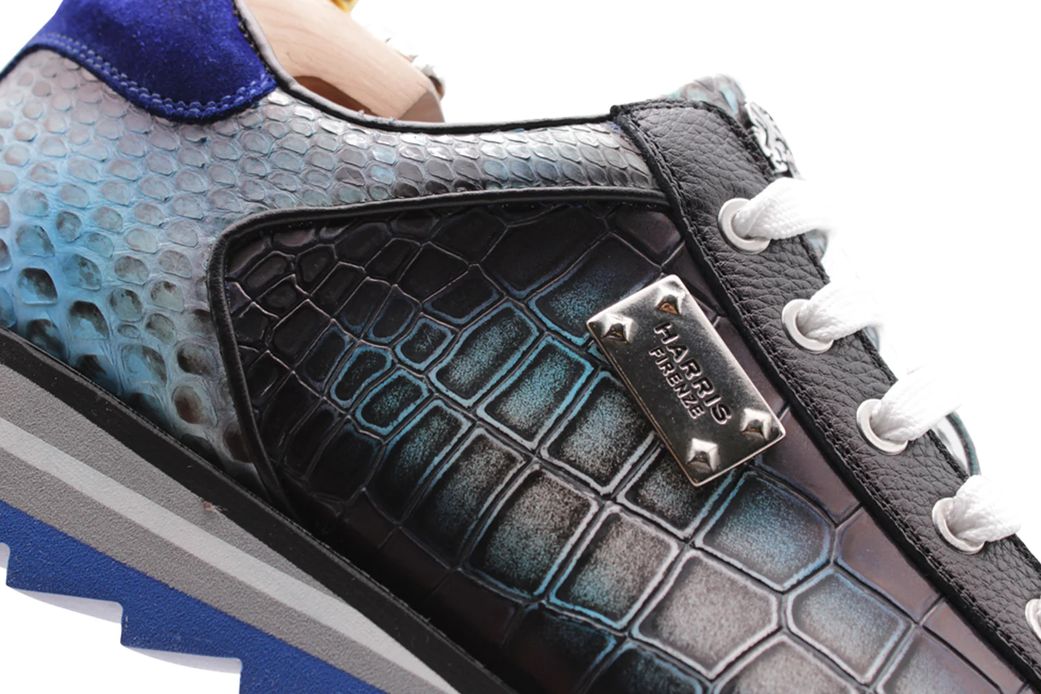 Baskets Python et effet de crocodile – Image 2