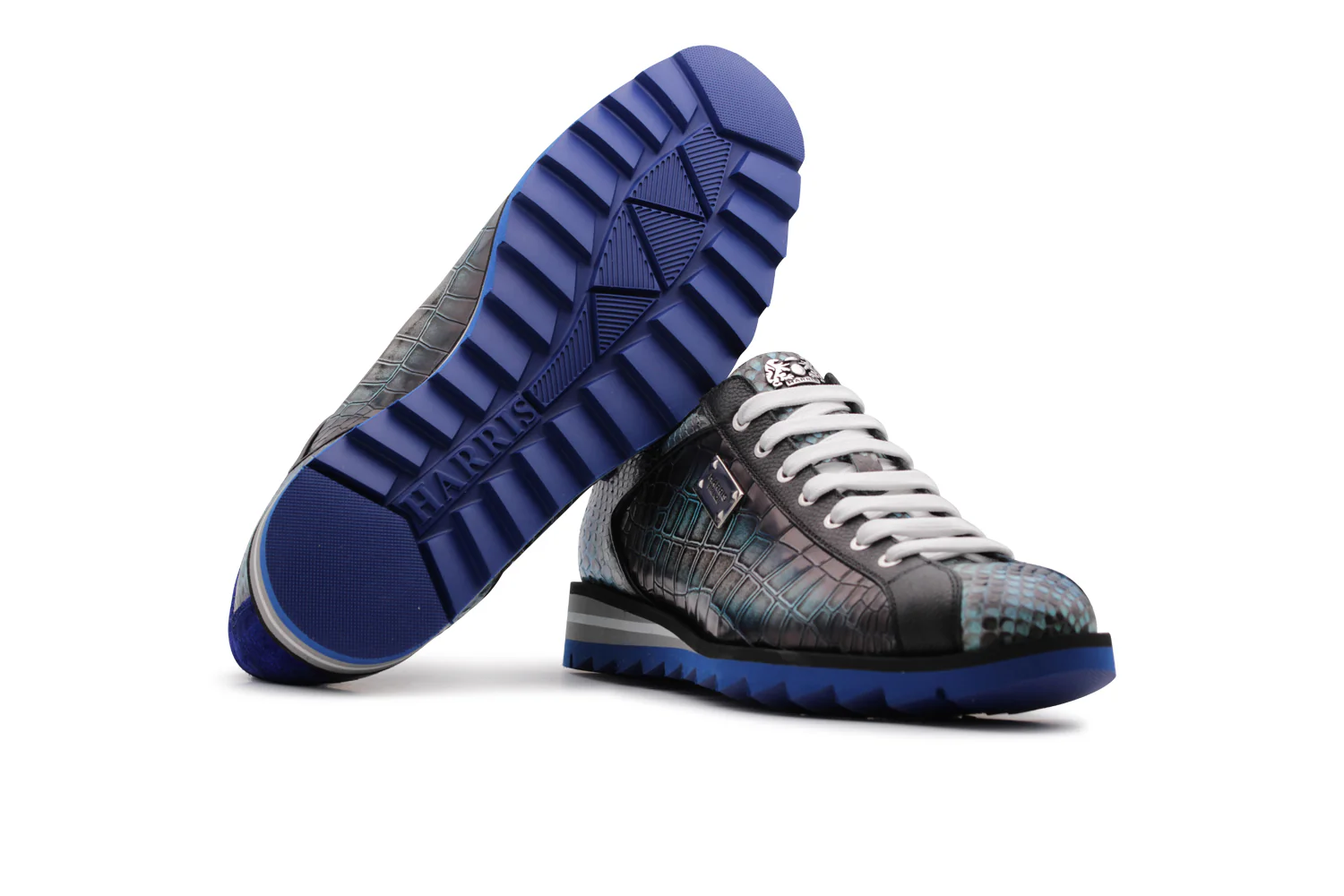 Baskets Python et effet de crocodile – Image 3