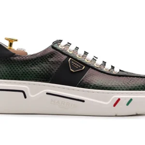 Sneaker en python avec semelle cassette